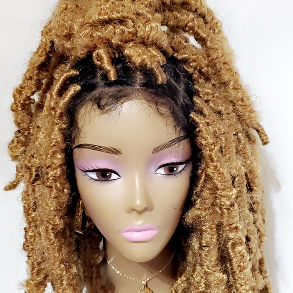 Distressed locs